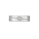 Gucci Tag Sterling Silver 6mm Ring
