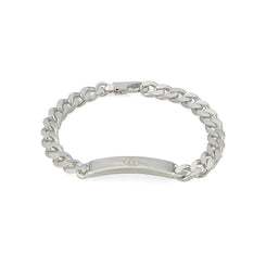 Gucci Interlocking G Sterling Silver Bracelet
