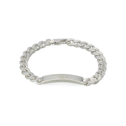 Gucci Interlocking G Sterling Silver Bracelet