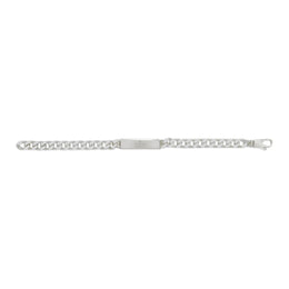 Gucci Interlocking Sterling Silver Bracelet