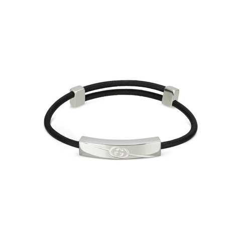 Gucci Tag Sterling Silver Bracelet