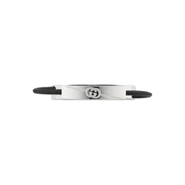 Gucci Tag Sterling Silver Bracelet