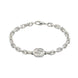 Gucci Interlocking Sterling Silver Bracelet