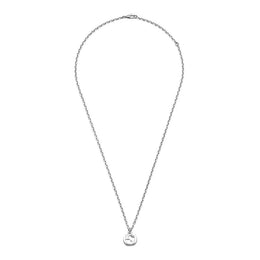 Gucci Interlocking Sterling Silver Necklace