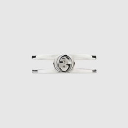 Gucci Interlocking Sterling Silver Ring