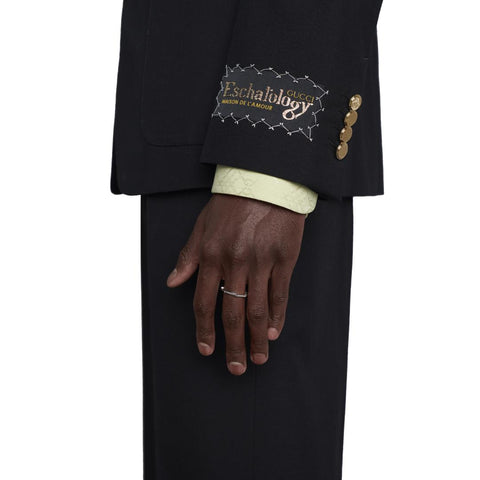 Gucci Link to Love 18ct White Gold 3mm Ring