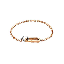 Gucci Link To Love 18ct Rose Gold Chain Bracelet, YBA786693002