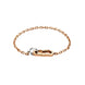 Gucci Link To Love 18ct Rose Gold Chain Bracelet, YBA786693002