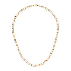 Gucci Link to Love 18ct Rose Gold Chain Necklace YBB745654001