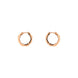 Gucci Link To Love 18ct Rose Gold Studded&nbsp;Hoop Earrings, YBD786727001