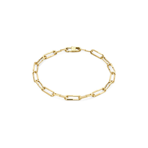 Gucci Link to Love 18ct Yellow Gold Chain Bracelet YBA744562002