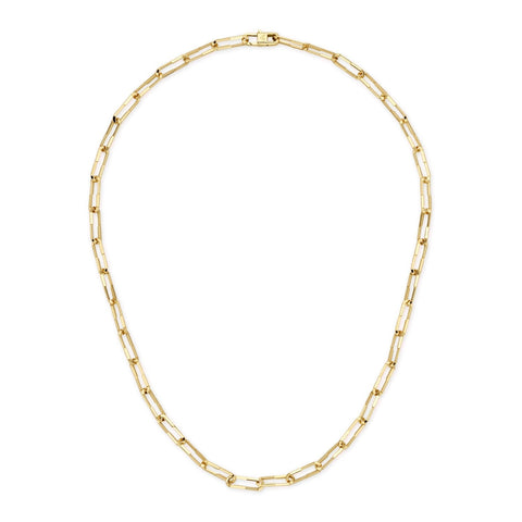 Gucci Link to Love 18ct Yellow Gold Chain Necklace YBB745654002