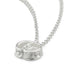 Gucci Marmont Sterling Silver Double G Pendant Necklace