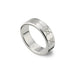 Gucci Signature Sterling Silver GG Wide Ring D