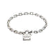 Gucci Trademark Sterling Silver Bracelet