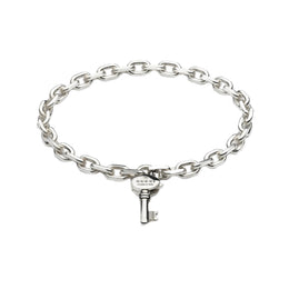 Gucci Trademark Sterling Silver Bracelet