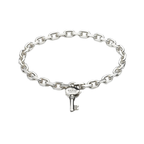 Gucci Trademark Sterling Silver Bracelet