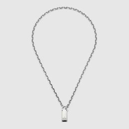 Gucci Trademark Sterling Silver Necklace D
