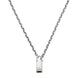 Gucci Trademark Sterling Silver Necklace D