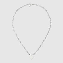 Gucci Trademark Sterling Silver Necklace