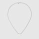 Gucci Trademark Sterling Silver Necklace