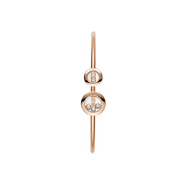 Chopard Happy Diamonds Icons 18ct Rose Gold Circle Bangle