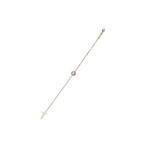 Chopard Happy Diamonds Icons 18ct Rose Gold Circle Bracelet