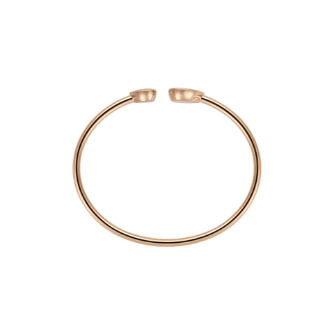 Chopard Happy Diamonds Icons 18ct Rose Gold Heart Bangle