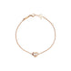 Chopard Happy Diamonds Icons 18ct Rose Gold Heart Bracelet 85A054-5001