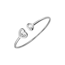 Chopard Happy Diamonds Icons 18ct White Gold Heart Bangle