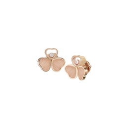 Chopard Happy Hearts Wings 18ct Rose Gold Earrings