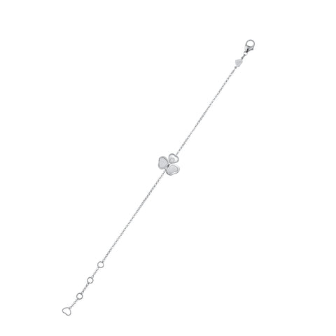 Chopard Happy Hearts Wings 18ct White Gold Diamond Bracelet