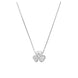 Chopard Happy Hearts Wings 18ct White Gold Diamond Necklace 81A083-1911