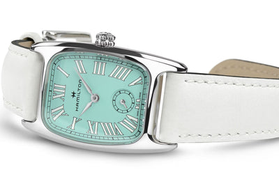 Hamilton Watch American Classic Boulton Small Second Turquoise