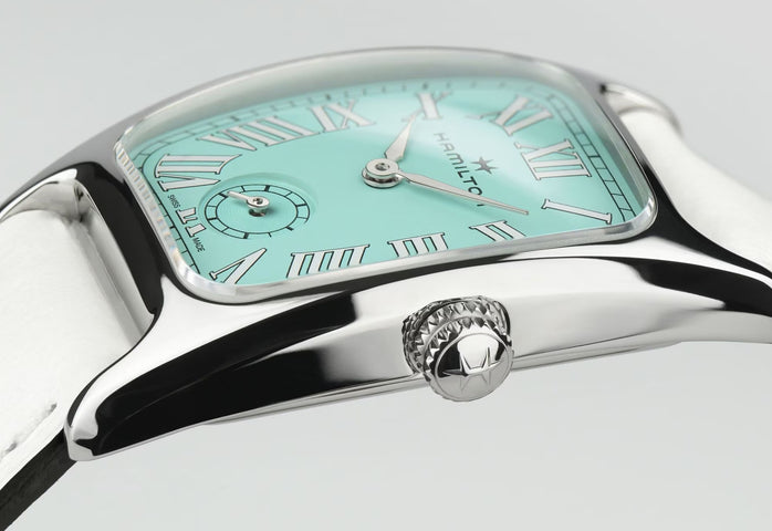Hamilton Watch American Classic Boulton Small Second Turquoise