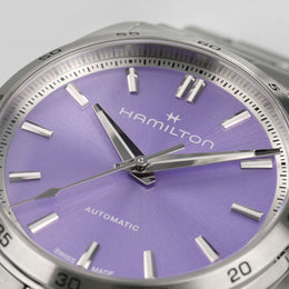 Hamilton Jazzmaster Performer Automatic Lavender Watch