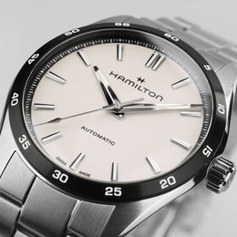 Hamilton Watch Jazzmaster Performer Automatic White H36205110
