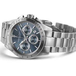 Hamilton Jazzmaster Performer Automatic Chrono Blue Watch