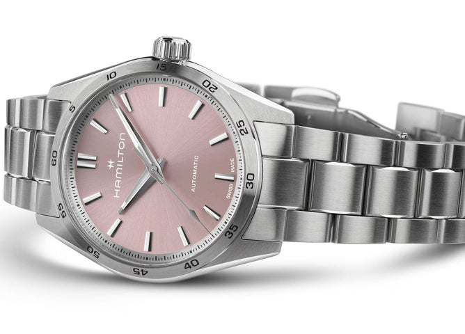 Hamilton Jazzmaster Performer Automatic Rose Watch