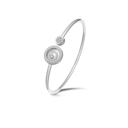 Chopard Happy Spirit 18ct White Gold 0.47ct Diamond Bangle