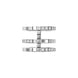 Chopard Ice Cube 18ct White Gold Diamond Triple Ring