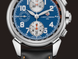 Cuervo y Sobrinos Chronograph Aga Blue Classic Limited Edition Watch