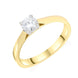 18ct Yellow Gold 0.42ct GIA Diamond Solitaire 4 Claw Ring