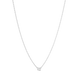 Georg Jensen 18ct White Gold 0.05ct Diamond Signature Diamonds Necklace