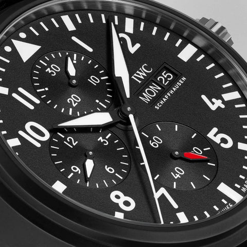 IWC Ex-Display Pilots Chronograph Top Gun Watch