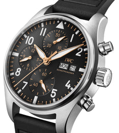 IWC Pilots Chronograph APX GP 41mm Black Watch