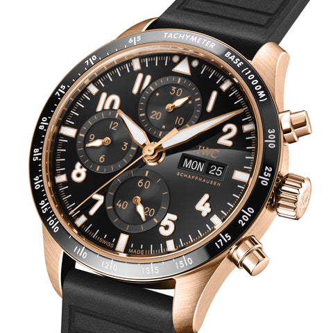 IWC Pilots Performance Chronograph 41mm Black Watch