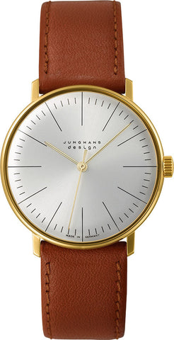 Junghans Watch Max Bill Hand Winding Sapphire Crystal 27/5703.02