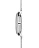 Junghans Max Bill Handaufzug Watch with silver dial, steel bracelet, steel case