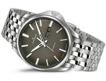 Junghans Meister S Automatic English Day Date Watch